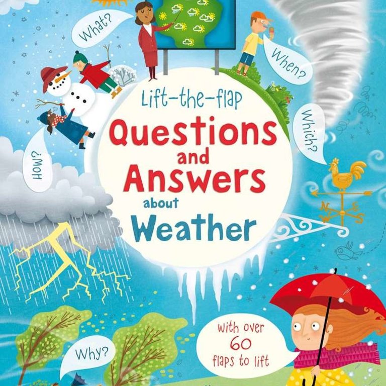 Usborne Books Q&A Lift-The-Flap Books The Weather