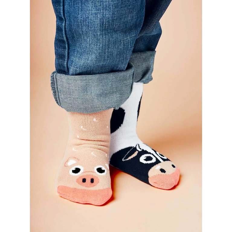 Cow & Pig Socks