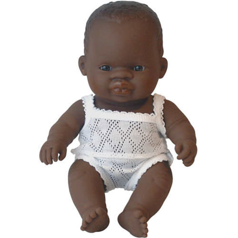 Miniland Mini Baby Doll African