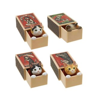 Cat Peek Matchbox Blind Box Single
