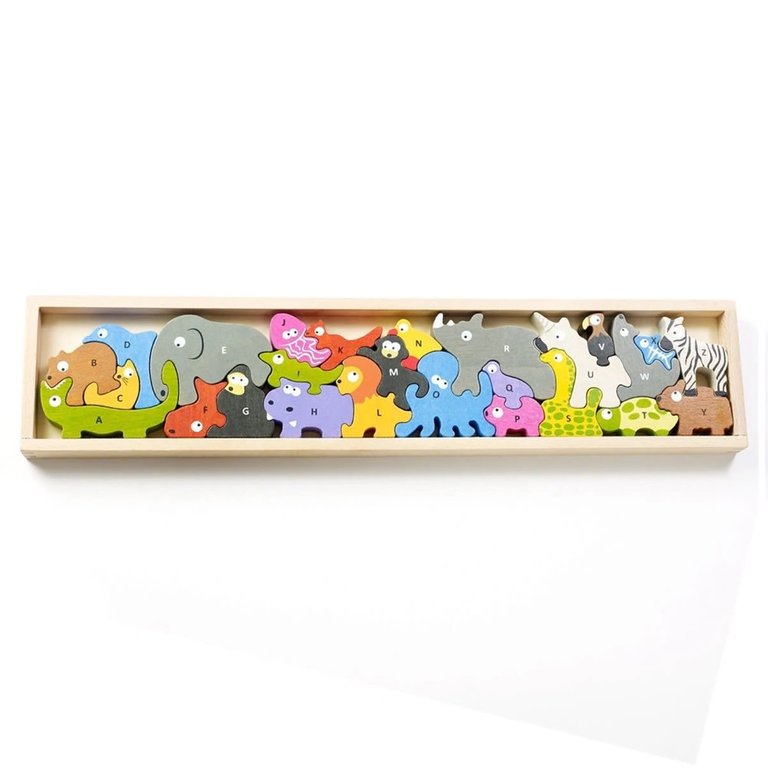 Animal Parade A-Z Wooden Puzzle