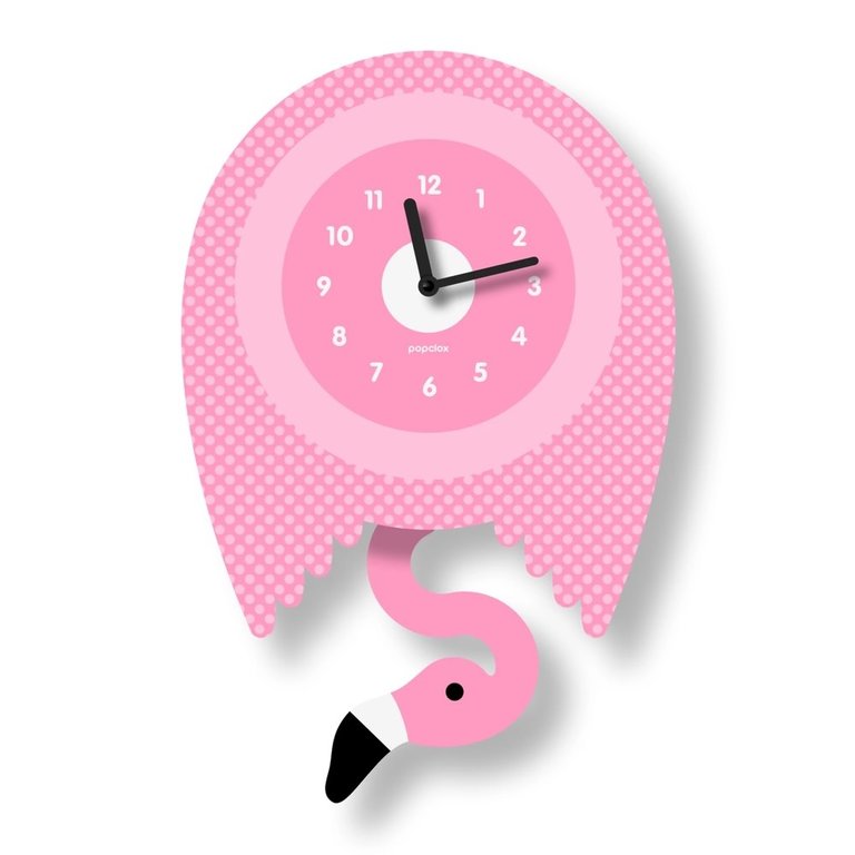 Flamingo Pendulum Clock