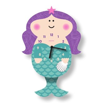 Mermaid Pendulum Clock