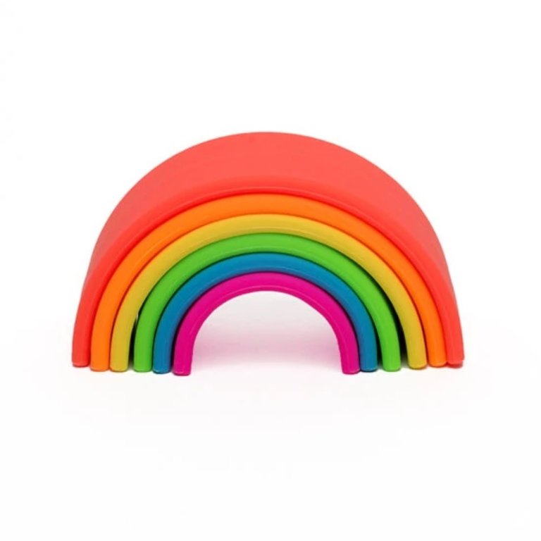 Dena Small Neon Rainbow Teether
