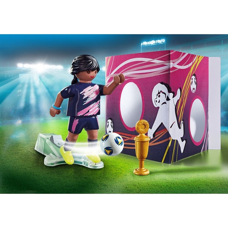 Playmobil Playmobil Soccer Player with Goal 70875