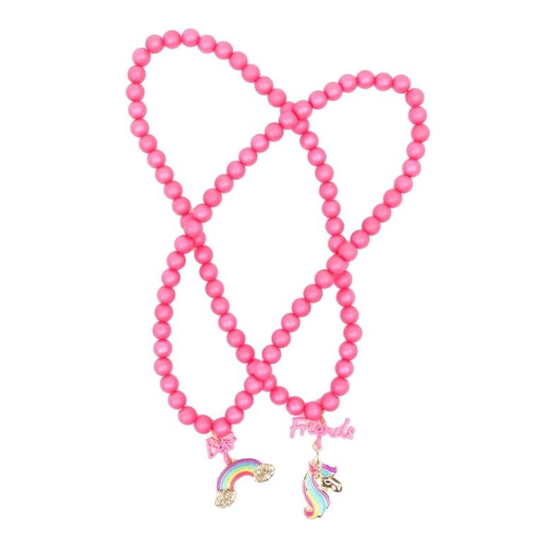 Best Friends Unicorn Necklace Set 86132