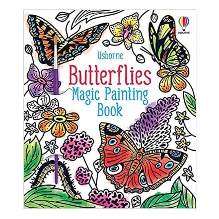 Usborne Books Magic Painting Book Butterflies