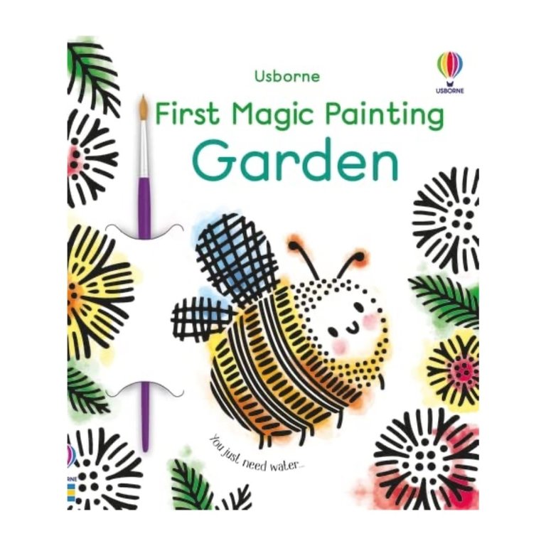 Usborne Books First Magic Painting Garden