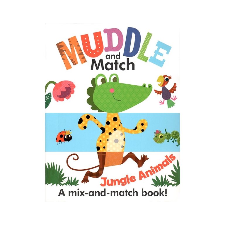Usborne Books Muddle & Match Jungle Animals