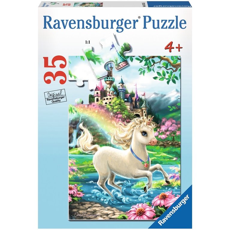 Ravensburger Ravensburger Unicorn Castle 35pc Jigsaw Puzzle