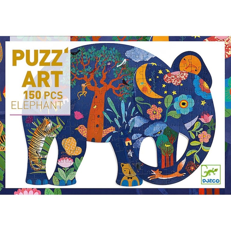 Djeco Puzz'Art Elephant 150pcs Jigsaw Puzzle