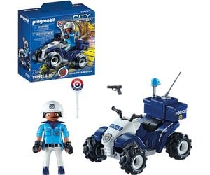 playmobil quad de police marine