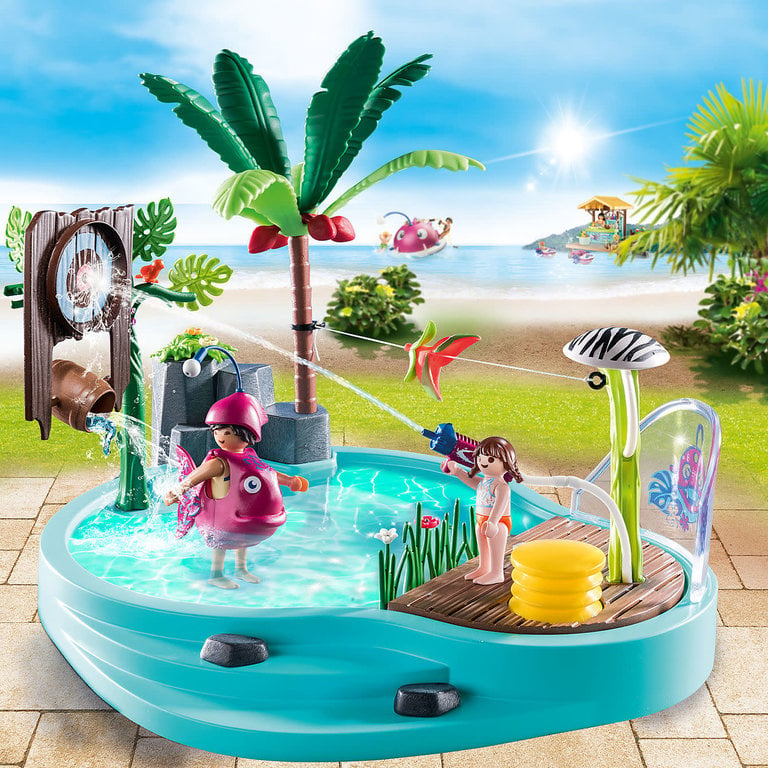 Playmobil Playmobil Small Pool with Water Sprayer 70610