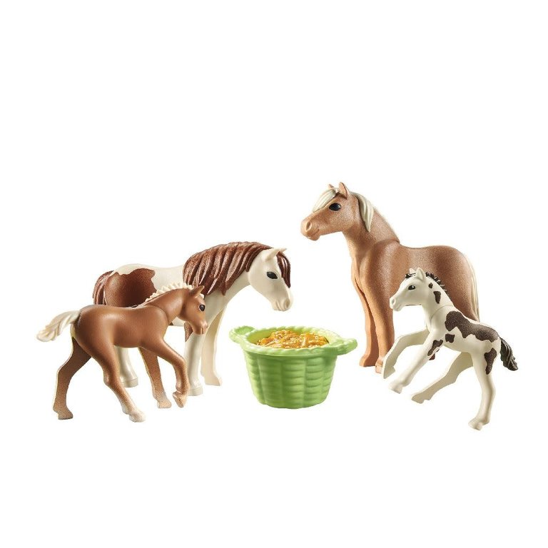 Playmobil Playmobil Icelandic Ponies with Foals 71000