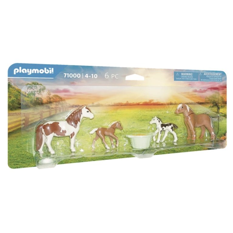 Playmobil Playmobil Icelandic Ponies with Foals 71000