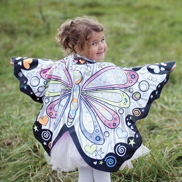 Colour-A-Cape Butterfly Wings