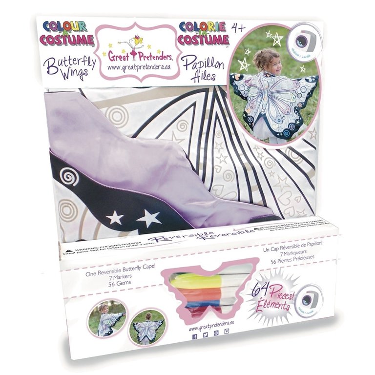 Colour-A-Cape Butterfly Wings