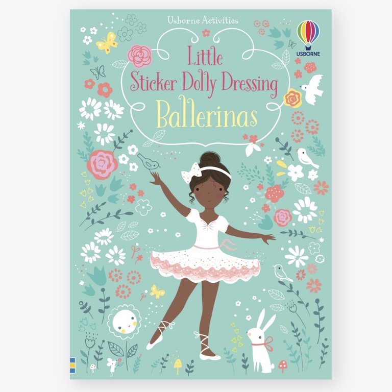 Usborne Books Little Sticker Dolly Ballerinas