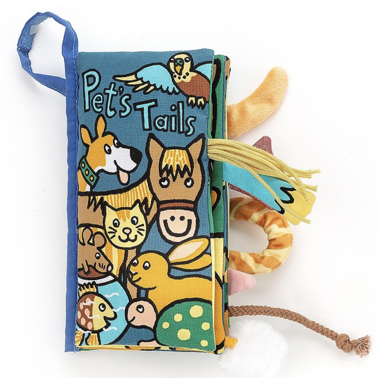 Jellycat Pet's Tails Soft Book