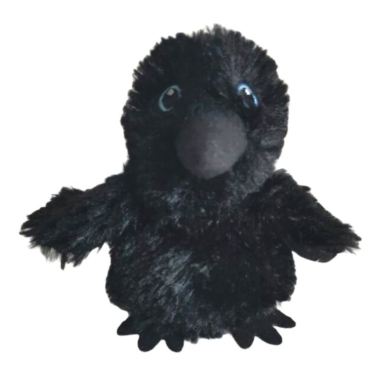 Wildlife Tree 4" Mini Stuffed Raven
