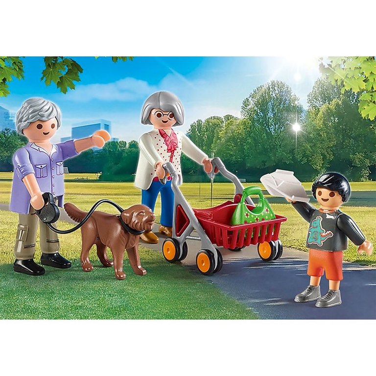 Playmobil Playmobil Grandparents with Child 70990