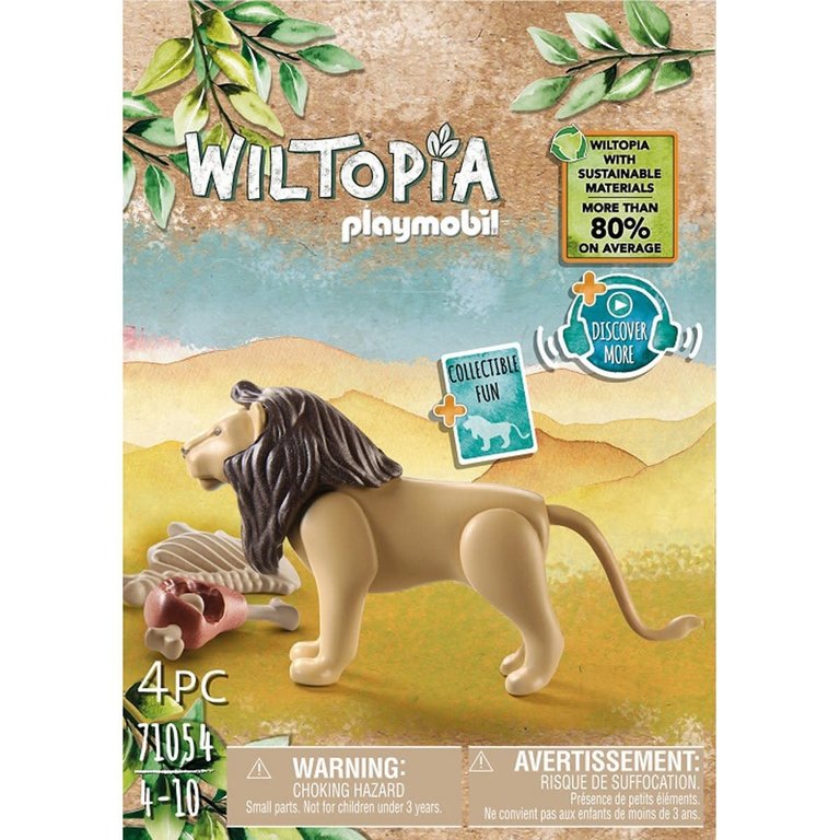 Playmobil Playmobil Wiltopia Lion 71054