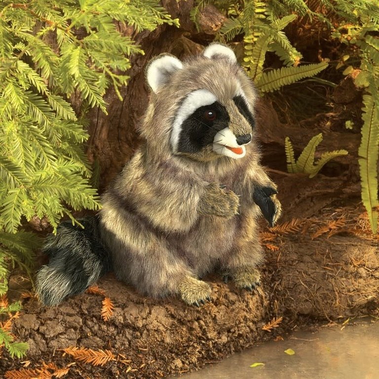 Folkmanis Raccoon Puppet