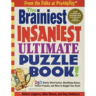 The Brainiest Insaniest Ultimate Puzzle Book!