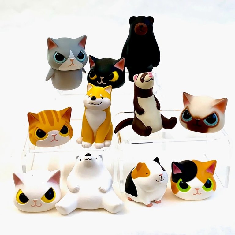 Cat Head Costume Capsule Toy