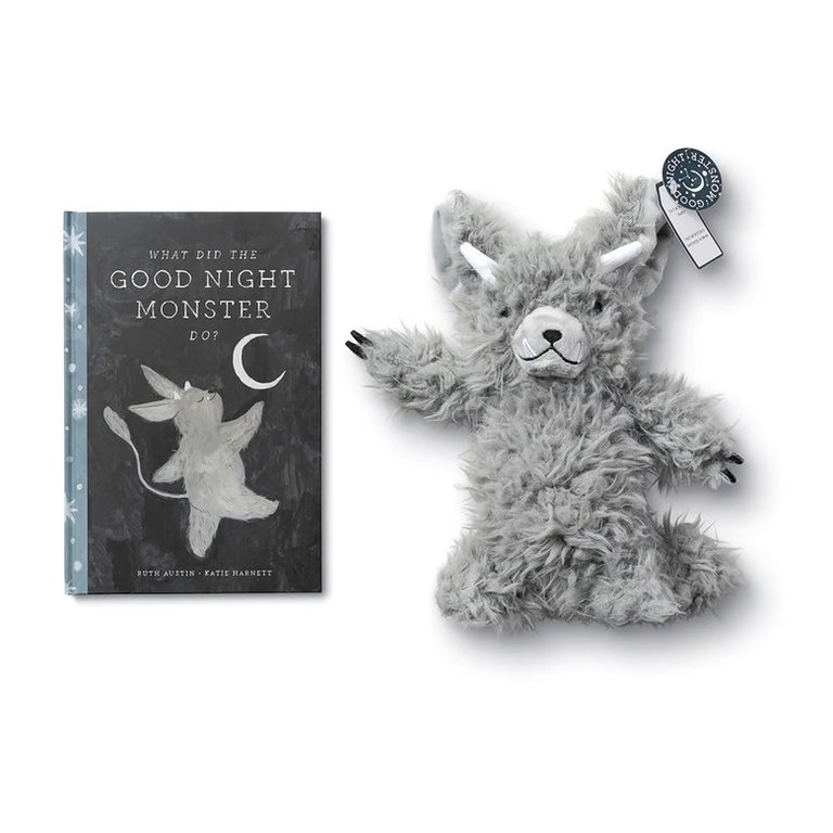 Good Night Monster Gift Set Book and Plush