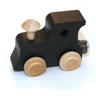 Maple Landmark Inc. Name Train Wooden Engine