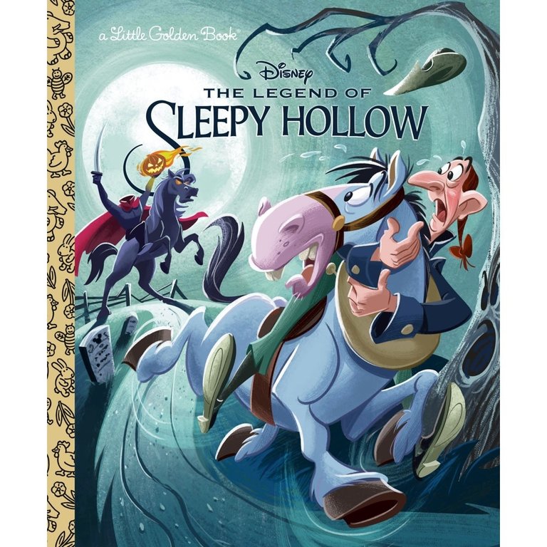 Little Golden Book Disney The Legend Of Sleepy Hollow