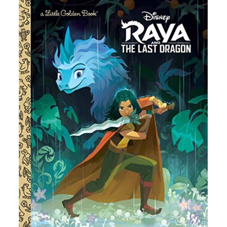 Disney Raya And The Last Dragon Little Golden Book