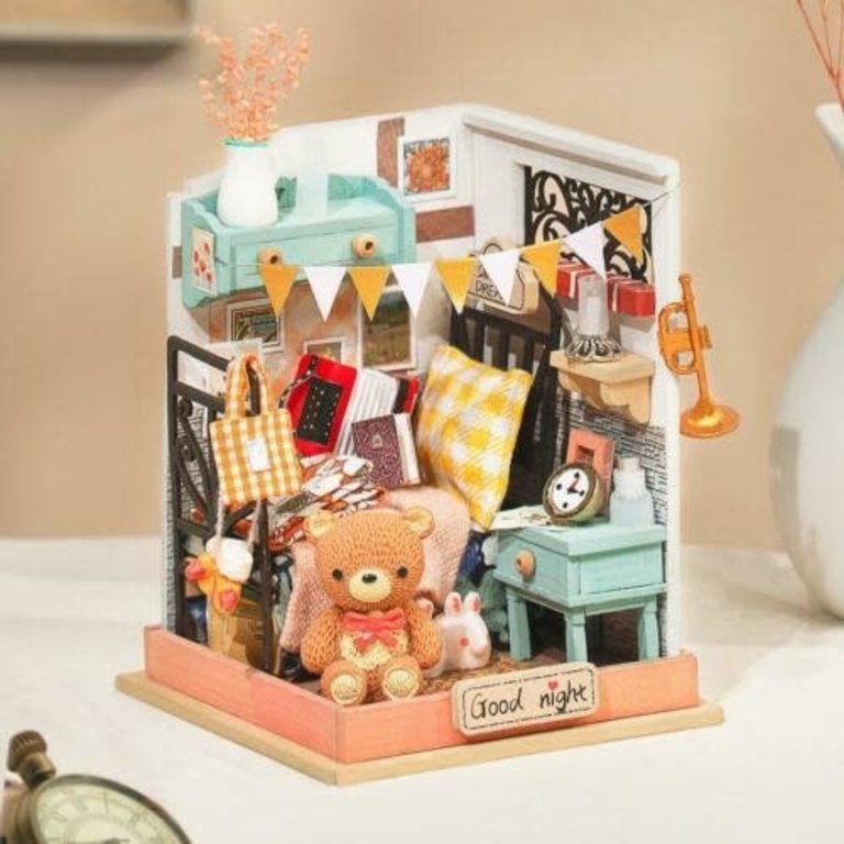 Hands Craft DIY Mini House Kit Sweet Dream Bedroom