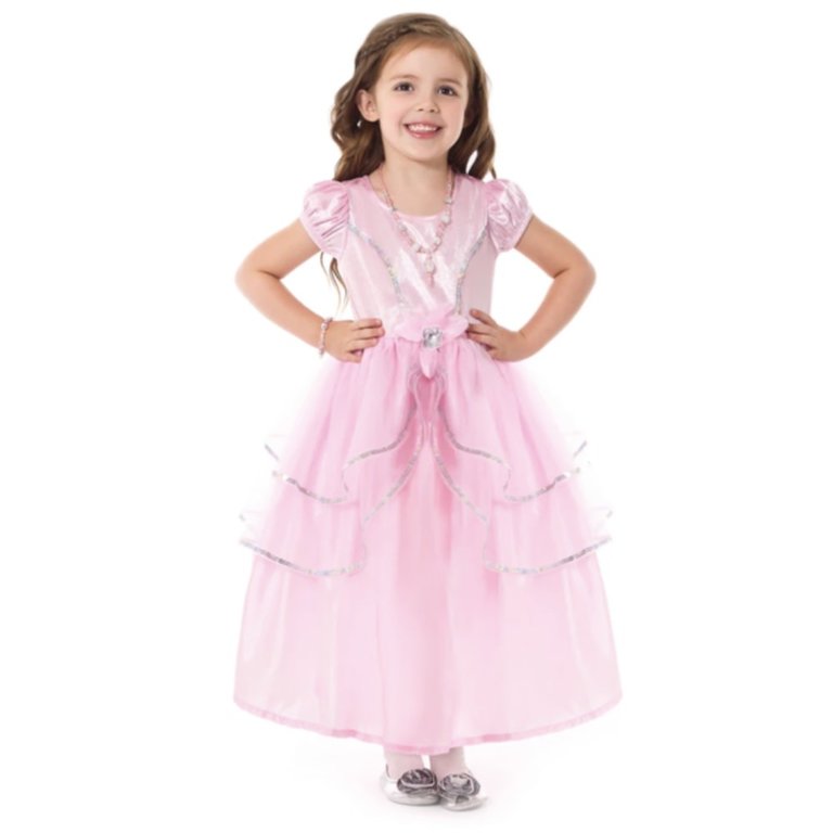 Little Adventures Royal Pink Princess Dress