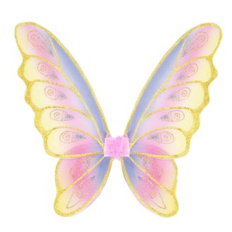 Glitter Rainbow Wings Gold