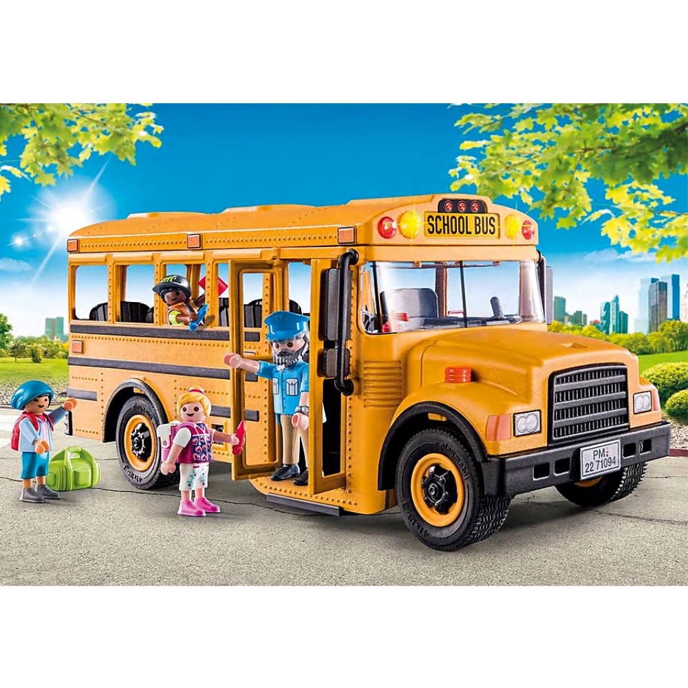 Playmobil School Bus 71094 - Mildred & Dildred