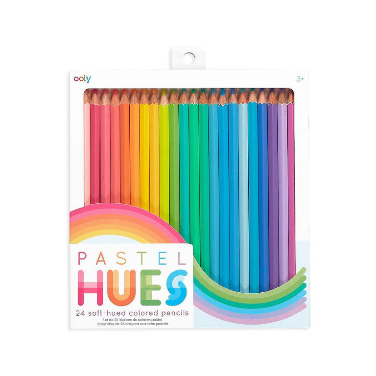 Ooly Pastel Hues Colored Pencils 24pc