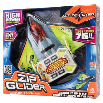 Stunt Flyer Zip Glider Foam Plane