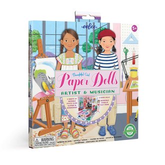 eeBoo Paper Dolls: Artist & Musician