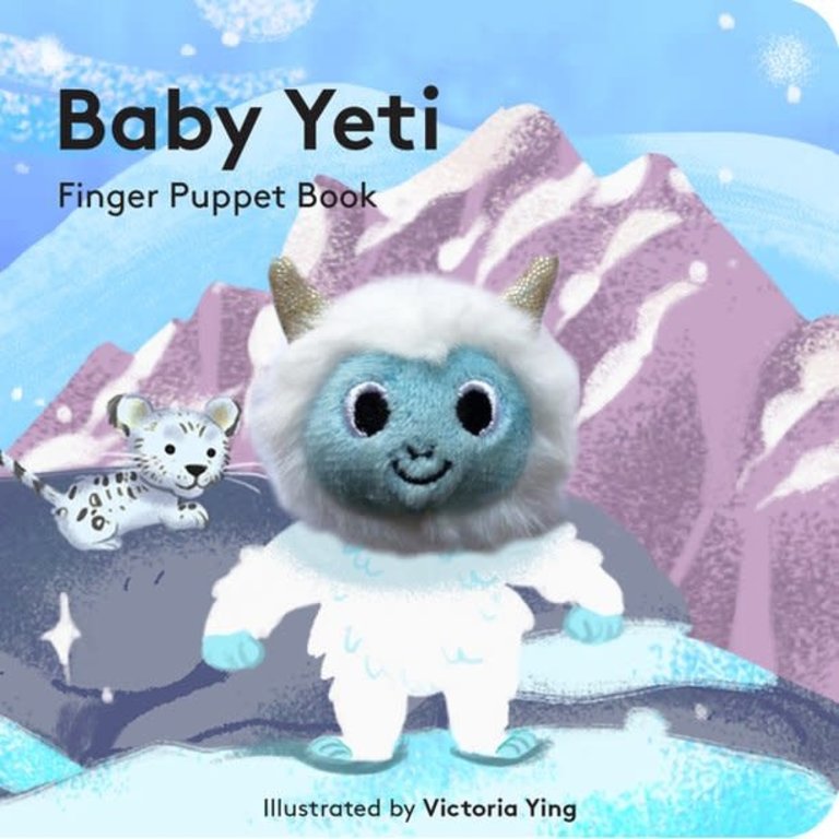Baby Yeti Finger Puppet Board Book