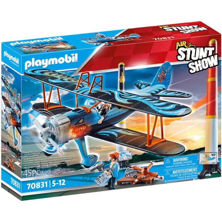 Playmobil Playmobil Air Stunt Show Phoenix Biplane 70831