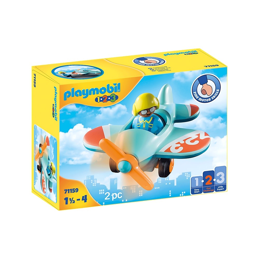 Playmobil 123 Airplane 71159 - Mildred & Dildred