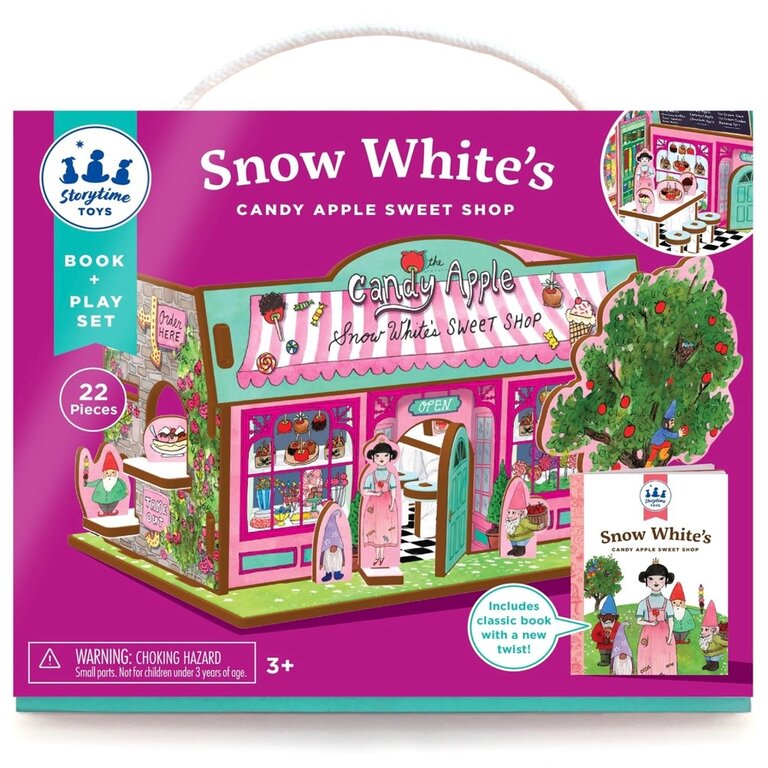 Snow White's Candy Apple Sweet Shop Book and Playset