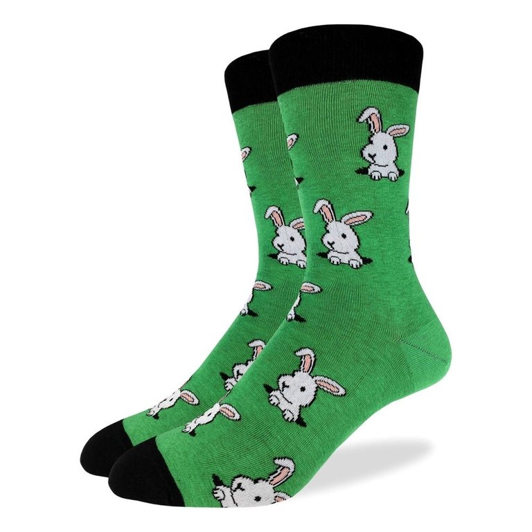 Good Luck Sock Men's Bunny Rabbit Socks