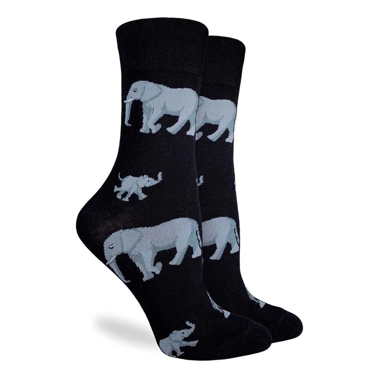 Good Luck Sock Women's Elephant Family Socks