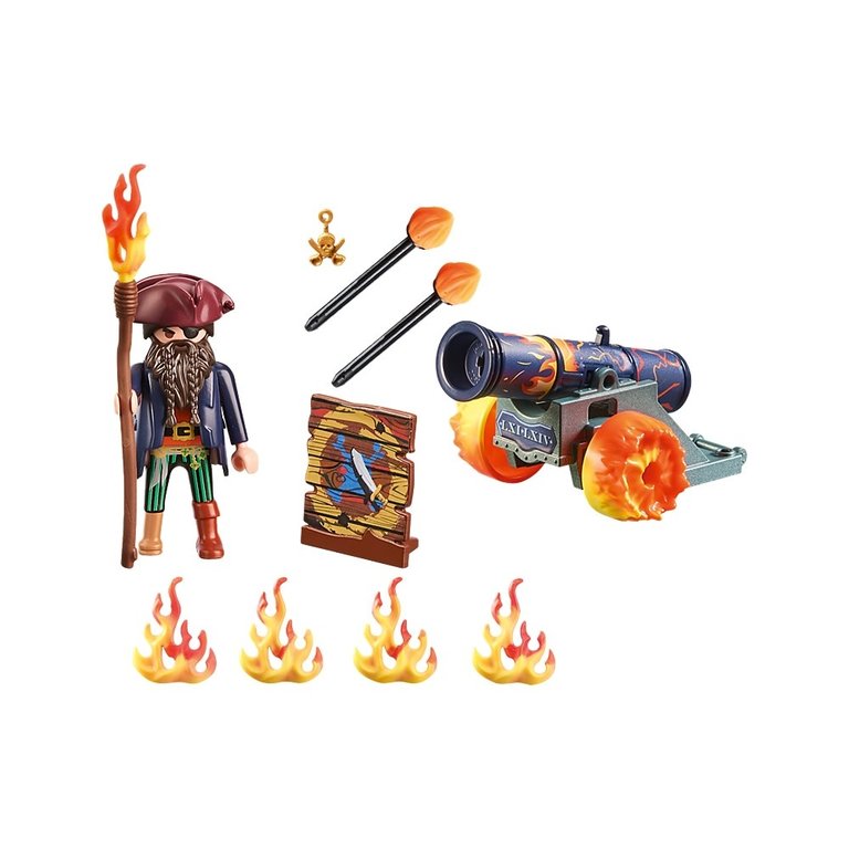 Playmobil Playmobil Pirate with Cannon 71189