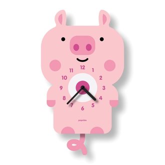 Pig Pendulum Clock