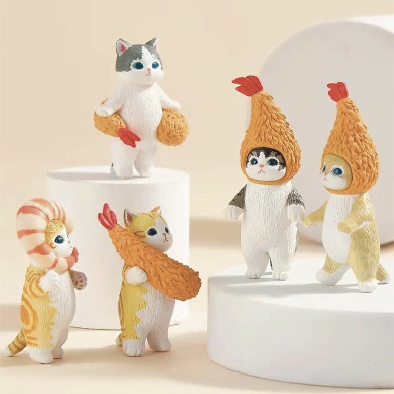 Mofusand Fried Shrimp Cat Blind Box