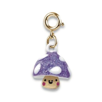 Gold Glitter Mushroom Charm Gold Glitter Mushroom Charm